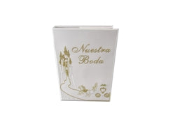 Load image into Gallery viewer, Premium Satin SPANISH BIBLE - Wedding - Cinderella (1 Pc)
