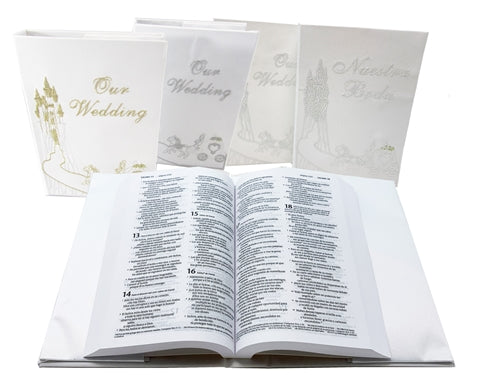 Load image into Gallery viewer, Premium Satin SPANISH BIBLE - Wedding - Cinderella (1 Pc)
