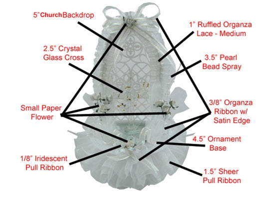Load image into Gallery viewer, Baptism Centerpiece #003
