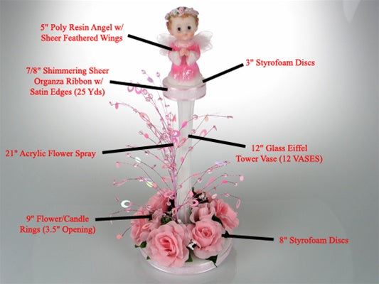Load image into Gallery viewer, Baptism Centerpiece #022
