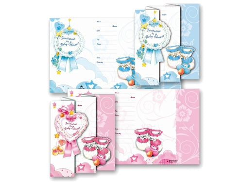 Baby Shower Invitation #12 (Italian Made) (10 Pcs)