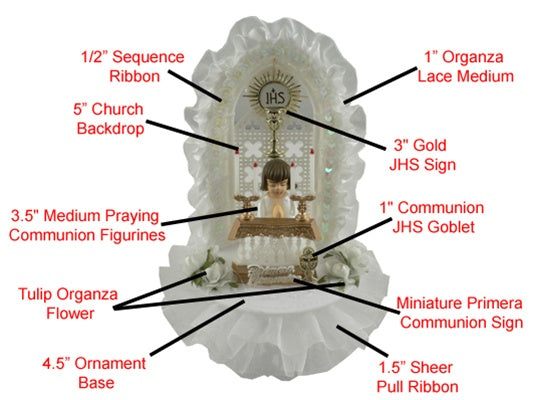 Load image into Gallery viewer, Communion Centerpiece #006
