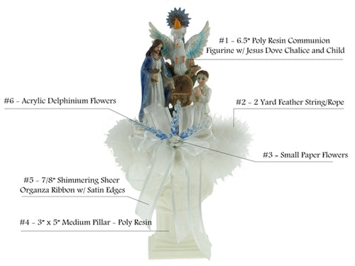 Load image into Gallery viewer, Communion Centerpiece #022
