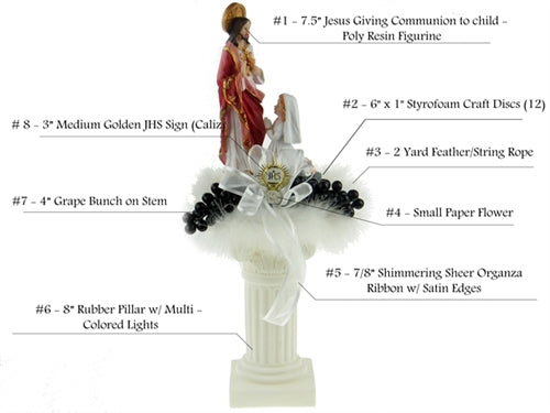Load image into Gallery viewer, Communion Centerpiece #026
