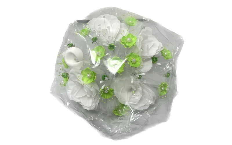 Load image into Gallery viewer, Round Artificial Bouquet w/ Roses #6 (Small Size) (1 Pc)
