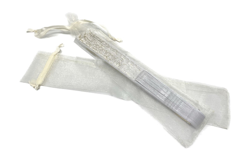 Load image into Gallery viewer, 2.5&quot; x 12&quot; Organza Pouches (12 Pcs) - Great for Invitation Tubes and Fans
