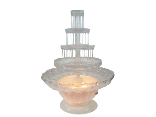 Fuente de agua iluminada - 4 niveles con accesorios (1)