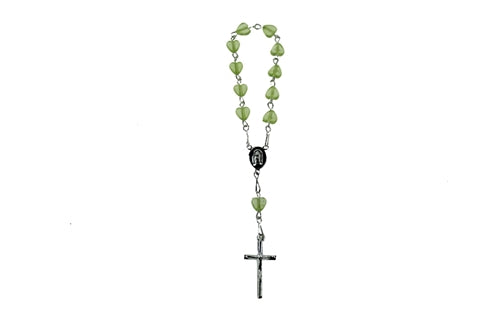 Favores de rosario en miniatura de 5" - Diseño de cuentas acrílicas (12)