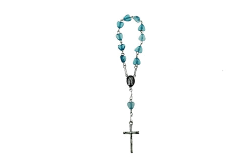 5" Miniature Rosary Favors - Acrylic Bead Design (12 Pcs)