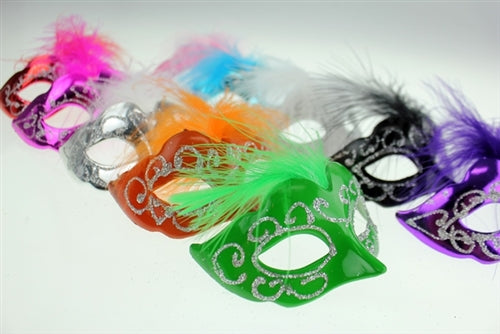 Load image into Gallery viewer, MINIATURE Masquerade Mask Favors - PREMIUM LINE (12 Pcs)
