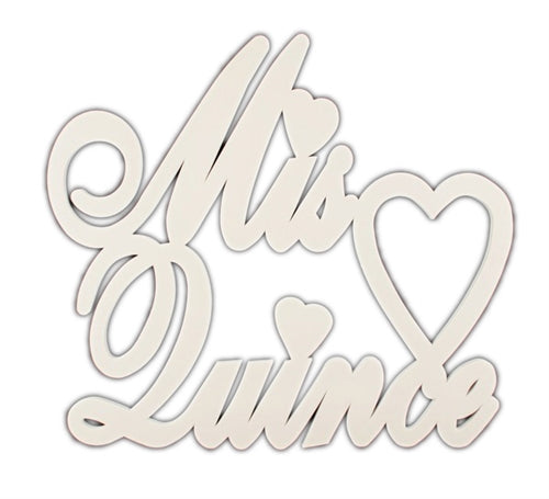 Load image into Gallery viewer, 20&quot; LARGE Mis Quince Foam Sign #2 (1 Pc)
