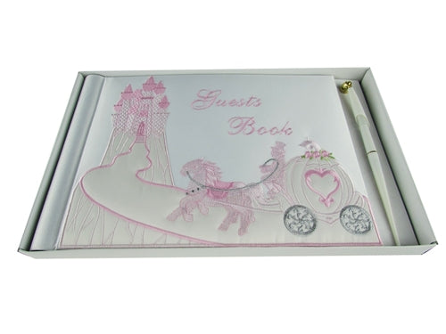 Load image into Gallery viewer, Premium Satin GUESTS BOOK - Cinderella (1 Pc)
