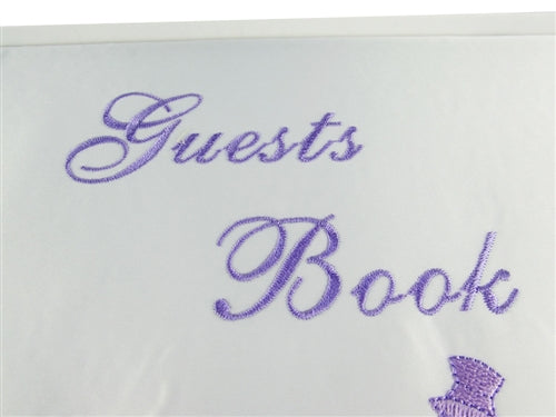 Premium Satin GUESTS BOOK - Cinderella (1)