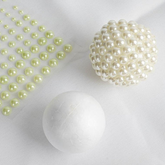 4" Smooth Foam Craft Balls (12 Pack)