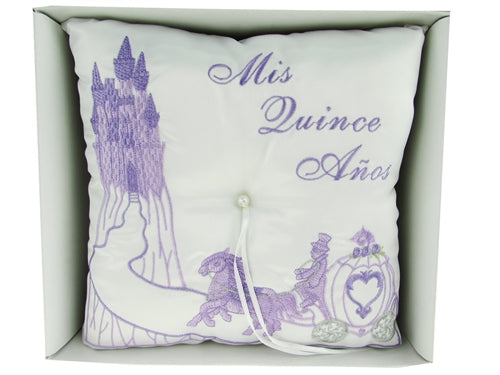 Load image into Gallery viewer, Premium MIS QUINCE ANOS Tiara Pillow - Cinderella (1 Pc)
