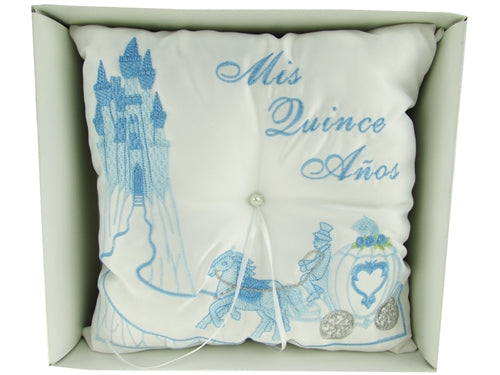 Load image into Gallery viewer, Premium MIS QUINCE ANOS Tiara Pillow - Cinderella (1 Pc)
