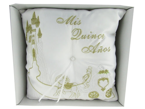 Load image into Gallery viewer, Premium MIS QUINCE ANOS Tiara Pillow - Cinderella (1 Pc)
