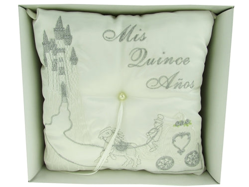 Load image into Gallery viewer, Premium MIS QUINCE ANOS Tiara Pillow - Cinderella (1 Pc)
