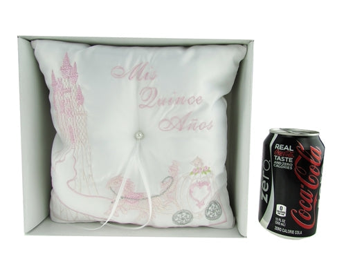 Premium MIS QUINCE ANOS Tiara Pillow - Cinderella (1 Pc)