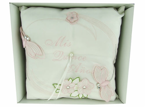 Premium MIS QUINCE ANOS Tiara Pillow - Dragonfly (1 Pc)