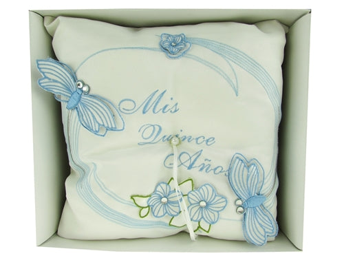 Load image into Gallery viewer, Premium MIS QUINCE ANOS Tiara Pillow - Dragonfly (1 Pc)
