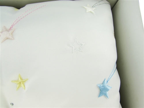 Premium - "MIS QUINCE ANOS" - Tiara y Cojín para Anillos - Diseño Estrellas (1)