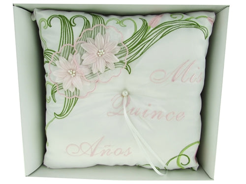 Load image into Gallery viewer, Premium MIS QUINCE ANOS Tiara Pillow - Tiger Lily (1 Pc)
