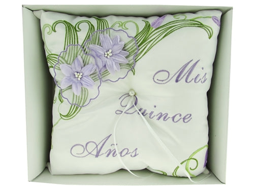 Load image into Gallery viewer, Premium MIS QUINCE ANOS Tiara Pillow - Tiger Lily (1 Pc)
