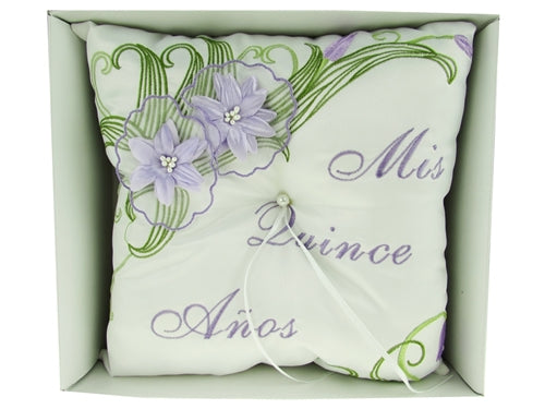 Premium MIS QUINCE ANOS Tiara Pillow - Tiger Lily (1 Pc)