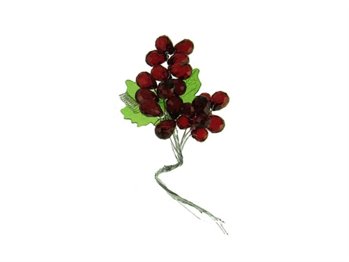 Load image into Gallery viewer, Acrylic Grapes on Stem - Large (12 Pcs)
