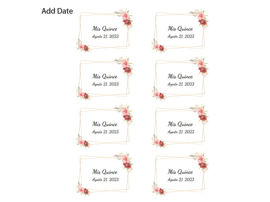 3.5"x2.5" Custom Place Cards (8)