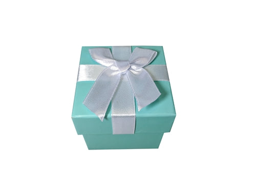 Load image into Gallery viewer, 3&quot; Jewelry Gift Favor Boxes - Robins Egg Blue (12 Pcs)
