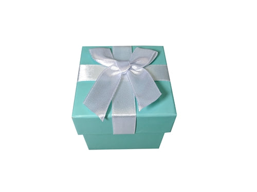 3" Jewelry Gift Favor Boxes - Robins Egg Blue (12 Pcs)