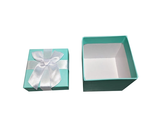 Load image into Gallery viewer, 3&quot; Jewelry Gift Favor Boxes - Robins Egg Blue (12 Pcs)
