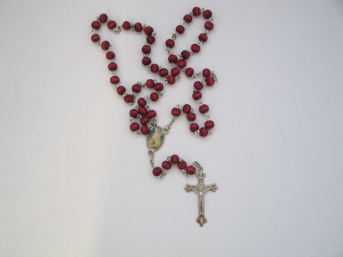 19" Scented Rose Petal Rosary Favor Box - Guardian Angel (12 Pcs)