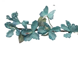 Vástago de mariposa Magnolia de látex brillante de 26" (12)