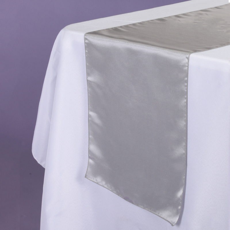 Load image into Gallery viewer, 14&quot; x 108&quot; Satin Table Runner (1 Pc)
