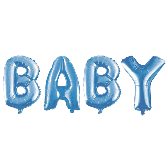 32" Foil "BABY" Balloon Set (1 Set)
