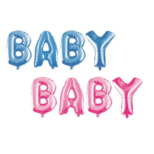 Balloons that online spell out baby