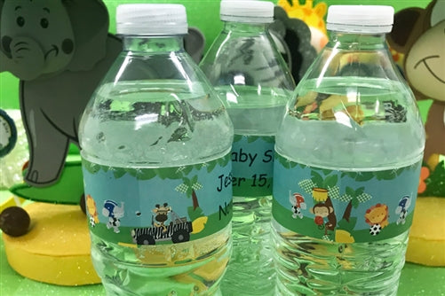 Etiquetas personalizadas para botellas de agua - (20 etiquetas)