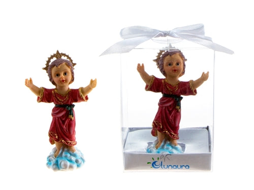 Figura decorativa de El Divino Niño de 4" (con caja de regalo) (12)