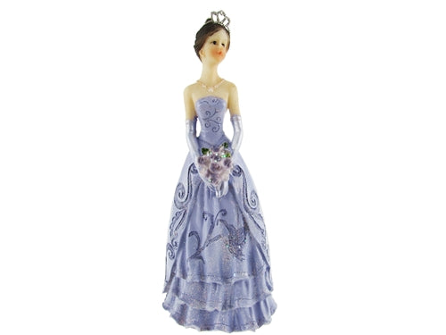 7.5" Poly Resin Quinceanera Figurine (1 Pc)