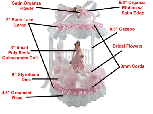 Load image into Gallery viewer, Quinceanera Centerpiece #014
