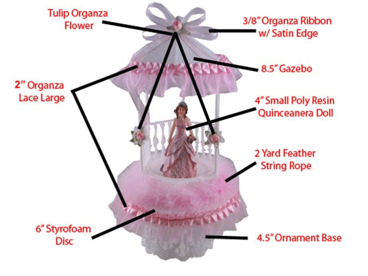 Load image into Gallery viewer, Quinceanera Centerpiece #027
