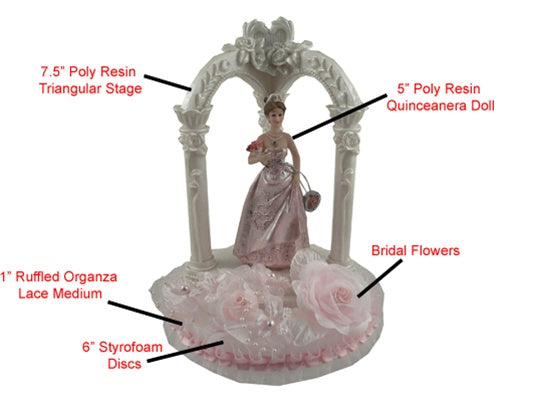Load image into Gallery viewer, Quinceanera Centerpiece #031
