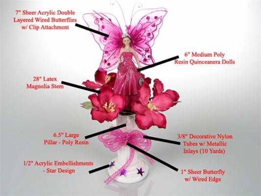 Quinceanera Centerpiece #066