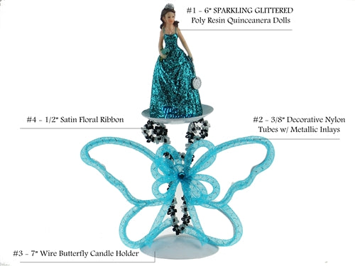 Quinceanera Centerpiece #076