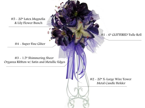 Quinceanera Centerpiece #082