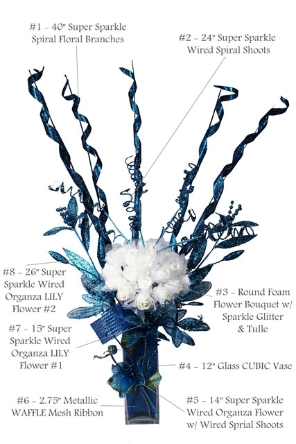 Quinceanera Centerpiece #087