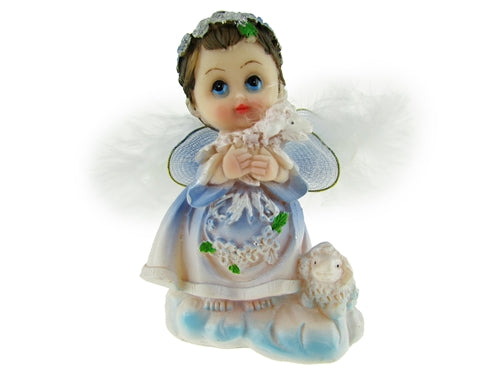 Load image into Gallery viewer, 3.25&quot; Poly Resin Angel Figurines (12 Pcs)
